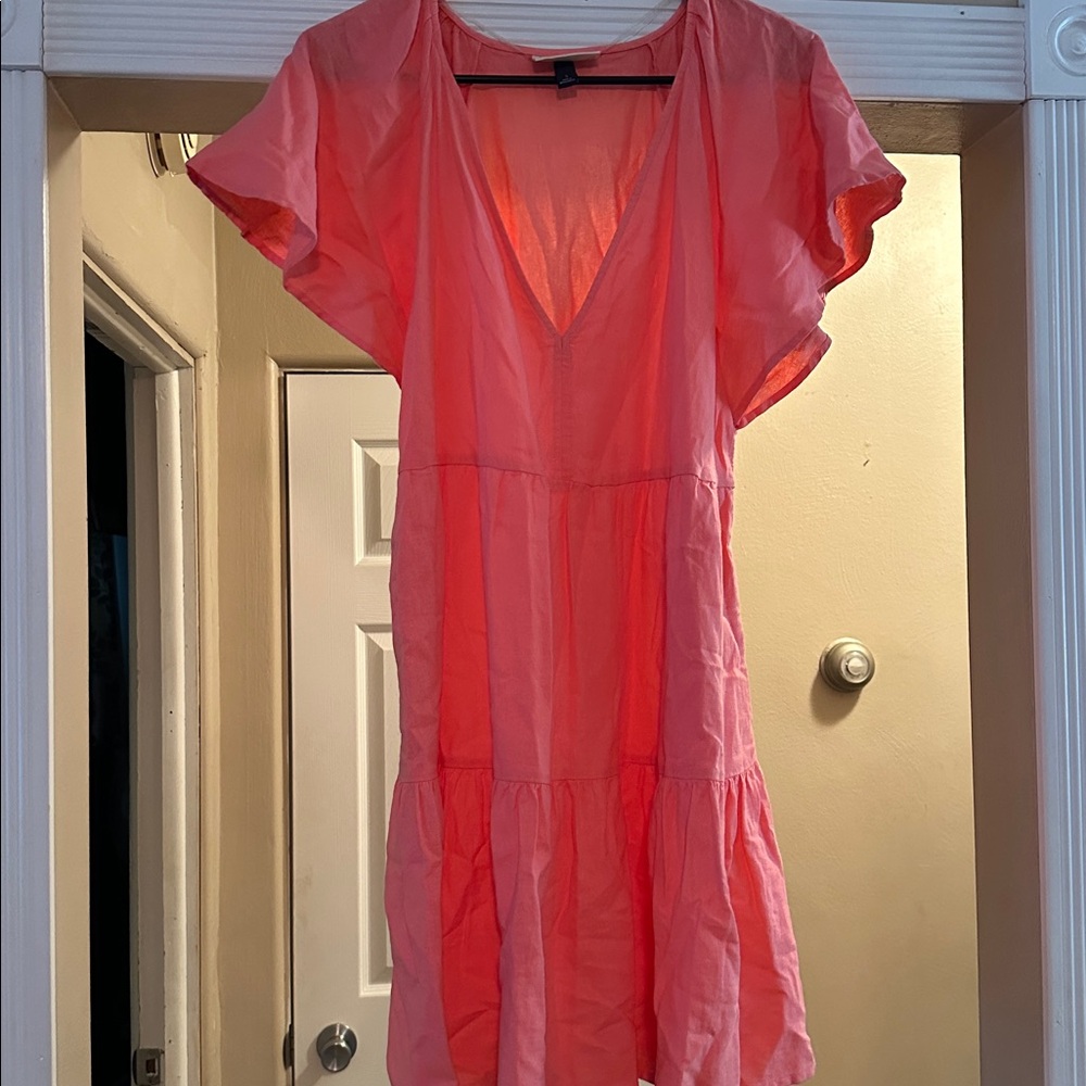 Universal Thread Coral V-Neck Dress